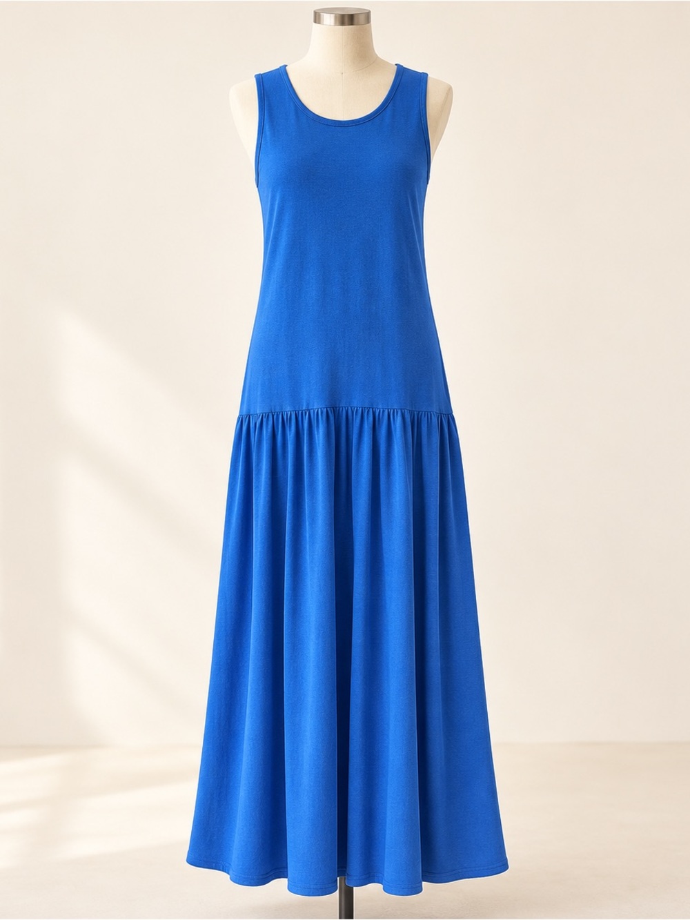 Daily Practice by Anthropologie Daily Practice Sleeveless Drop-Waist Maxi Dress